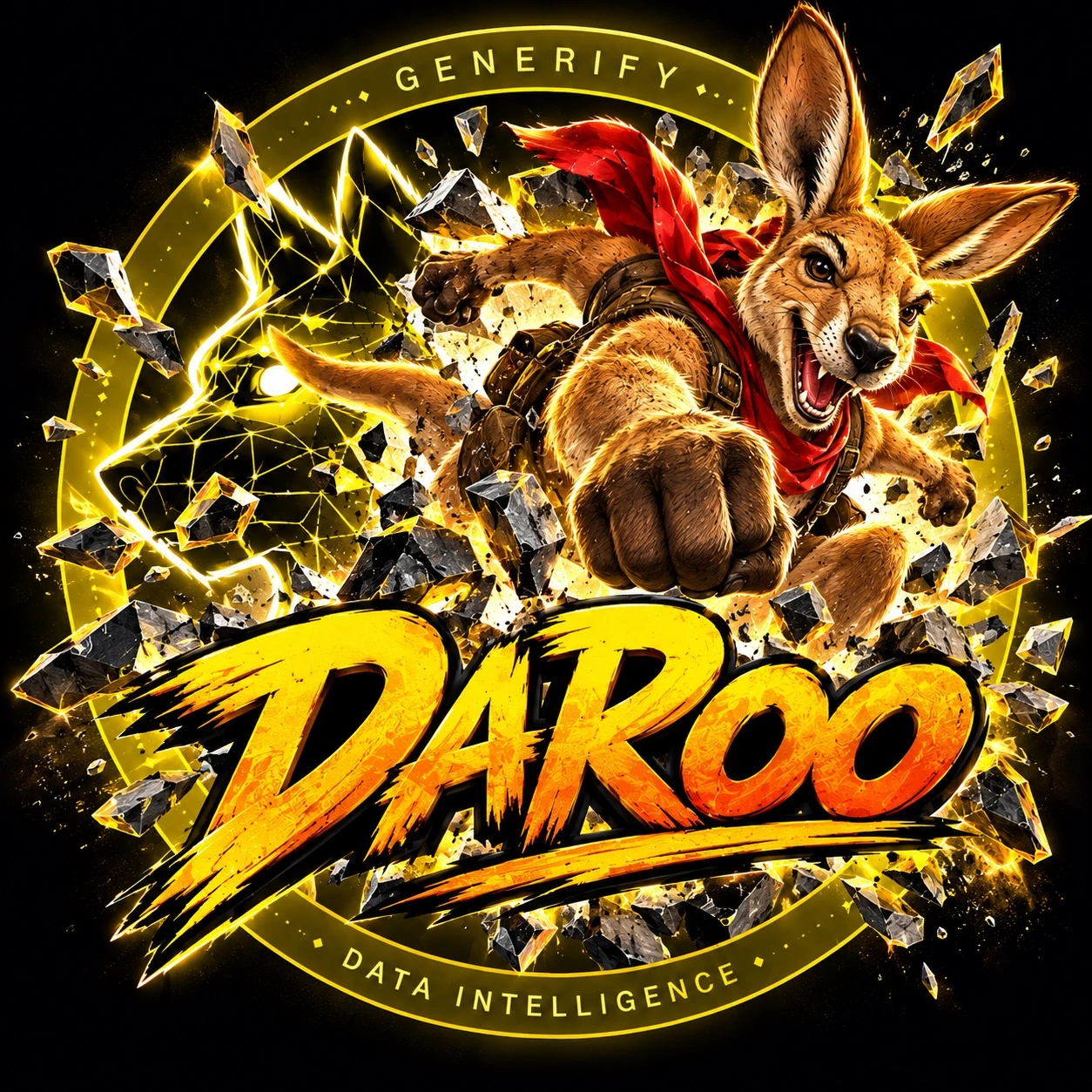 DaRoo illustrated identity concept